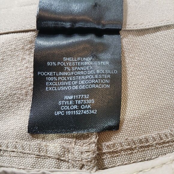 ZeroXposur Travel Series Shorts Mens 38 Beige Khaki Cargo Performance Stretch - Picture 3 of 8